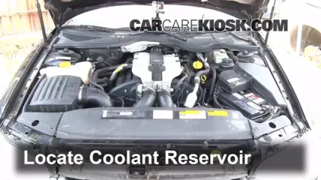 1999 Cadillac Catera 3.0L V6 Refrigerante (anticongelante) Cambiar refrigerante